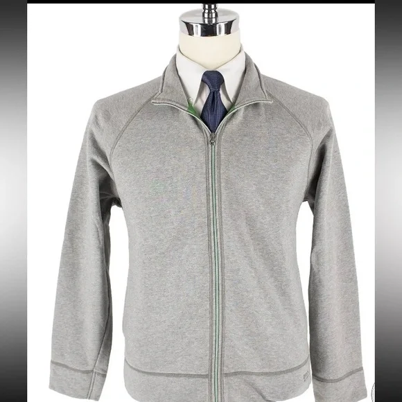 Hugo boss hot sale full zip sweater
